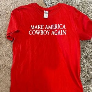 “Make America Cowboy Again” T shirt